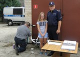 Policjanci znakowali rowery w Widawie