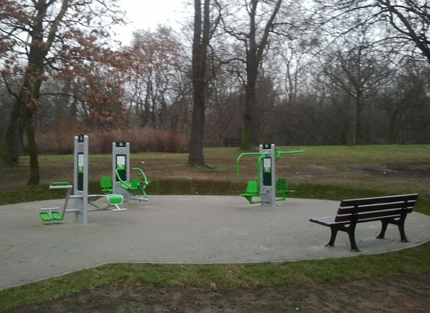 Siłownia w Poznaniu - W parku na os. Kopernika