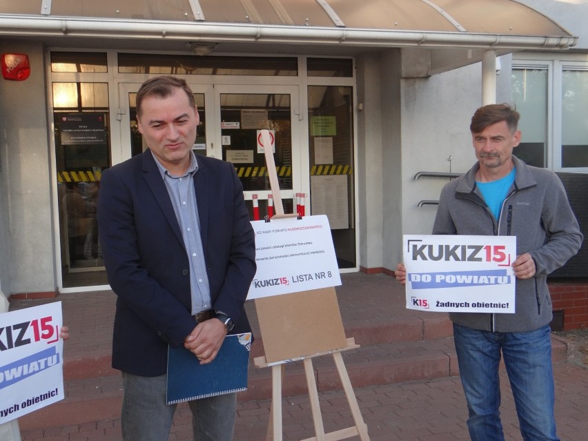 Wybory Radomsko 2018: Kukiz'15 usprawnia pracę starostwa [ZDJĘCIA, FILM]
