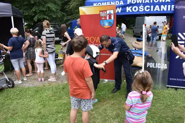 Gmina Kościan. Bezpieczne wakacje na wsi. Piknik w Racocie