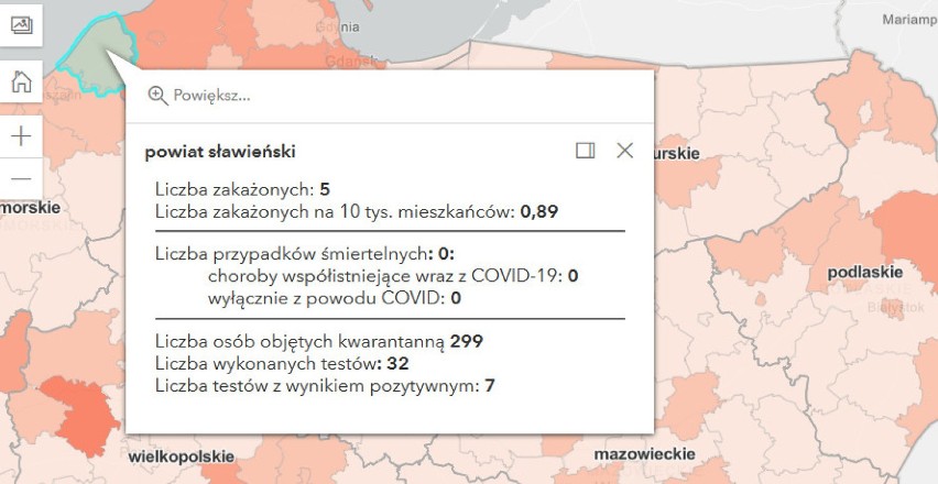 Zachodniopomorskie i pomorskie