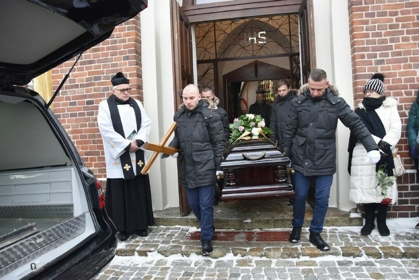 Pogrzeb Gabriela Seweryna, znanego projektanta z Głogowa. W...