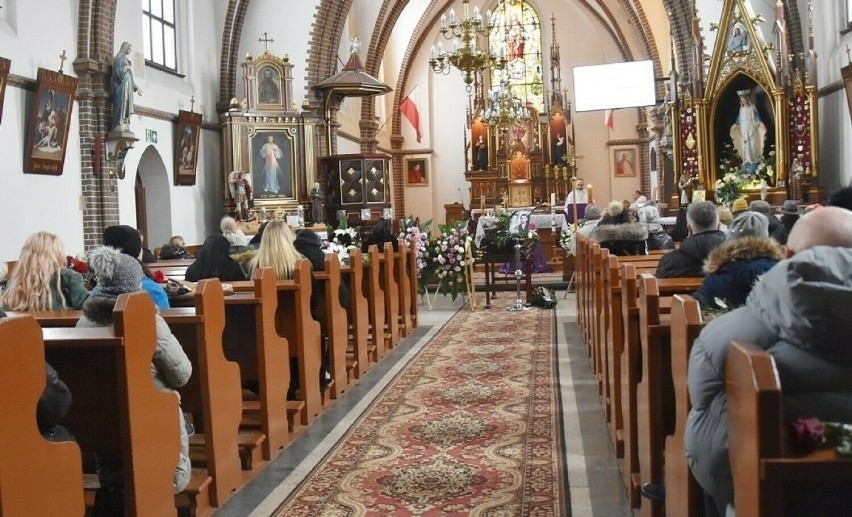 Pogrzeb Gabriela Seweryna, znanego projektanta z Głogowa. W...