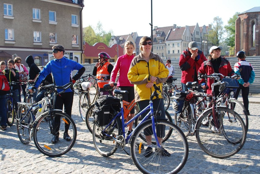 Rowerowy rajd z Głogowa do Dalkowa