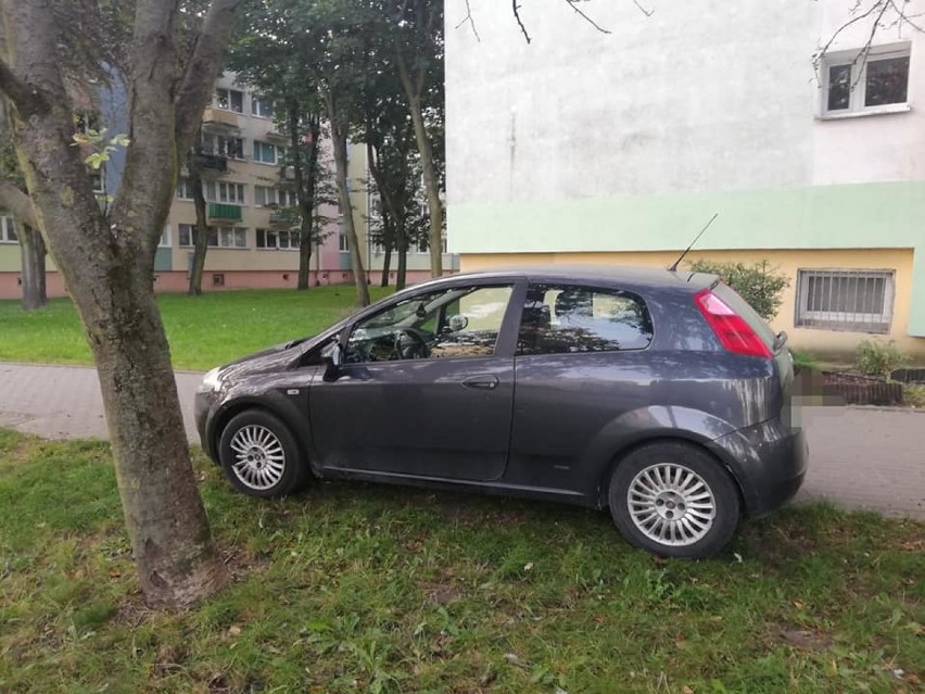 Nieprawidłowe parkowanie w Inowrocławiu