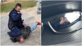 Awantura za brak maseczki w Ustce. Policjant zrobił przypadkowe "selfie"