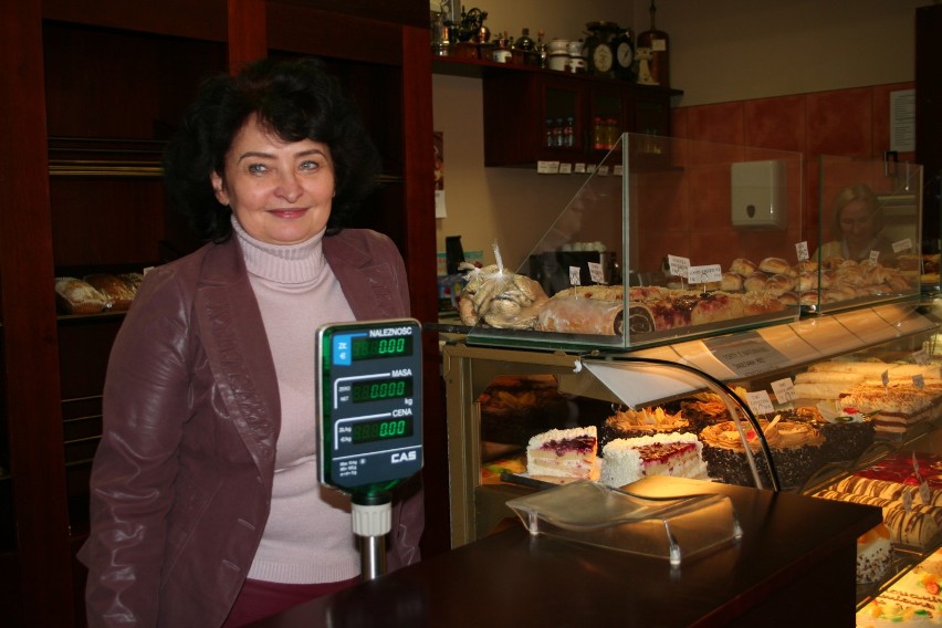 Pani Renata Suszycka, współwłaścicielka cukierni Poznańska