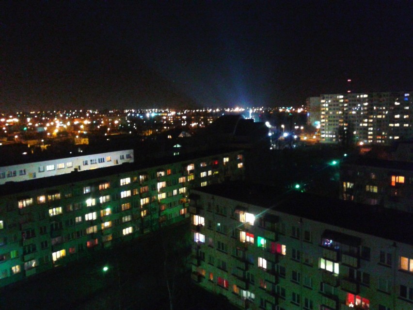 Toruń - Osiedle Rubinkowo  Wieczorem