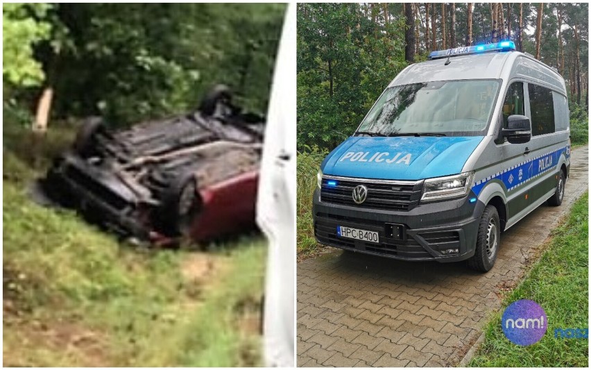 Wypadek na drodze Włocławek - Wieniec
