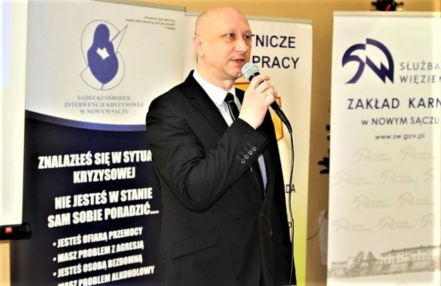 Czesław Baraniecki był dyrektorem Sądeckiego Ośrodka Interwencji Kryzysowej 16 lat