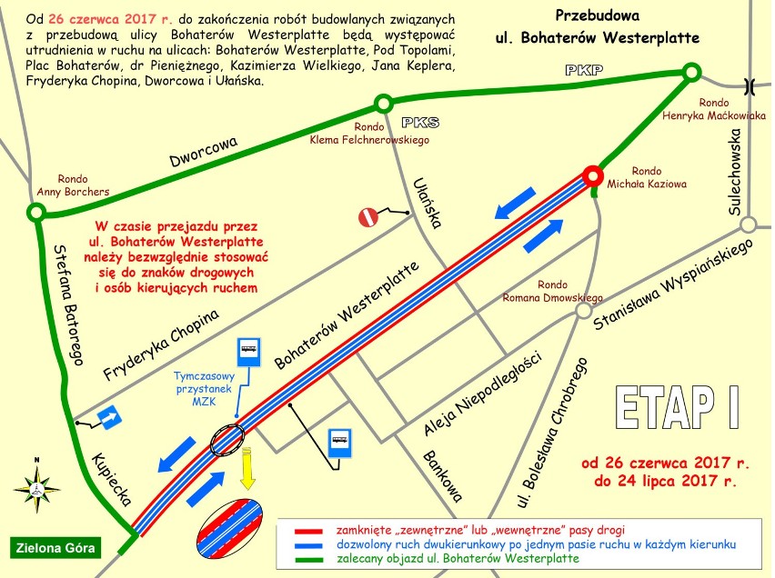 Rusza remont ulicy Bohaterów Westerplatte. Będą utrudnienia [MAPA]