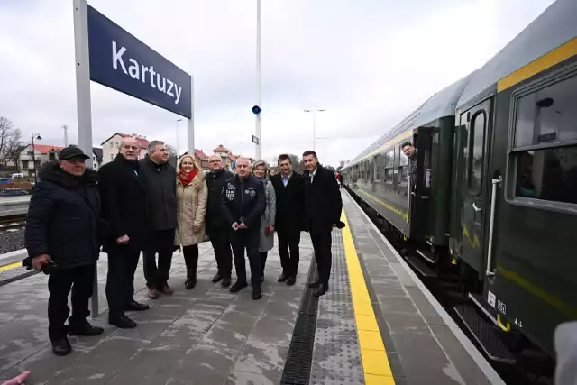 3 lutego odbył się pierwszy przejazd pociągu pasażerskiego bajpasem kartuskim.