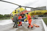 Wypadek busa na obwodnicy Grodkowa. Pięć osób rannych