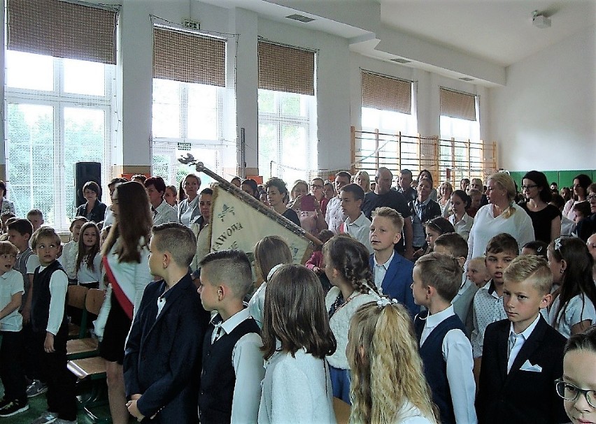 Zakończnie roku szkolnego w szkole w Borkowie
