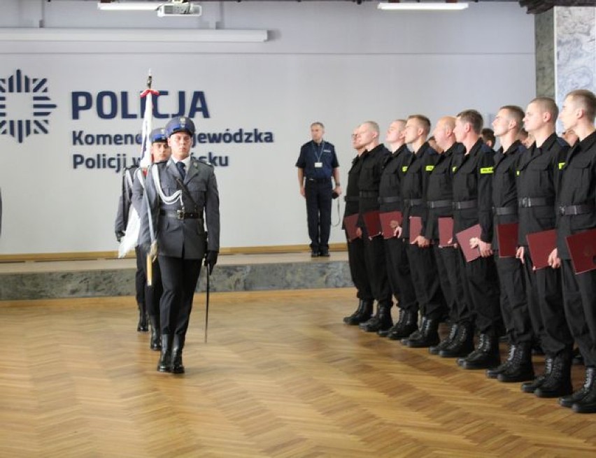 Nowi policjanci w Wejherowie
