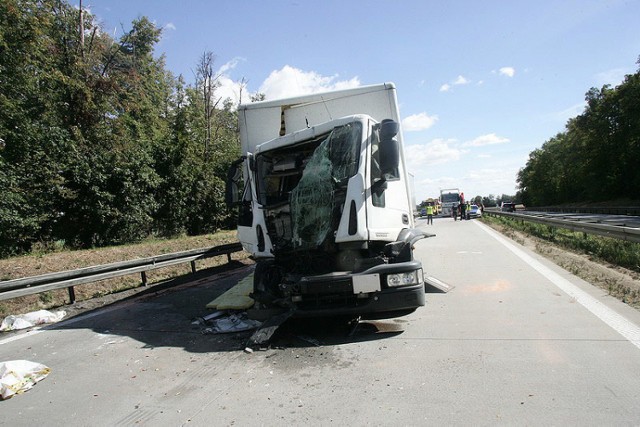 Wypadek na autostradzie A 4