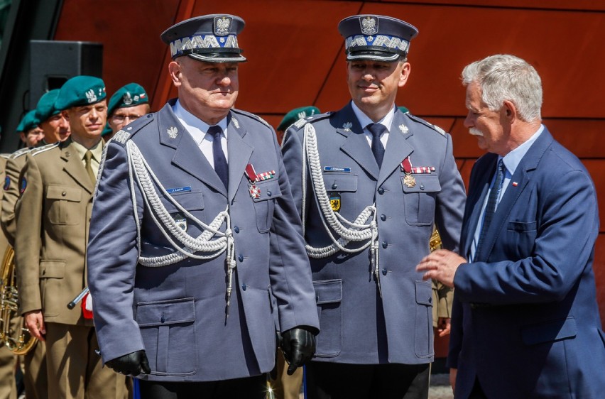 Święto Policji 2018 na Pomorzu. Uroczyste obchody odbyły się w Gdańsku [ZDJĘCIA] 