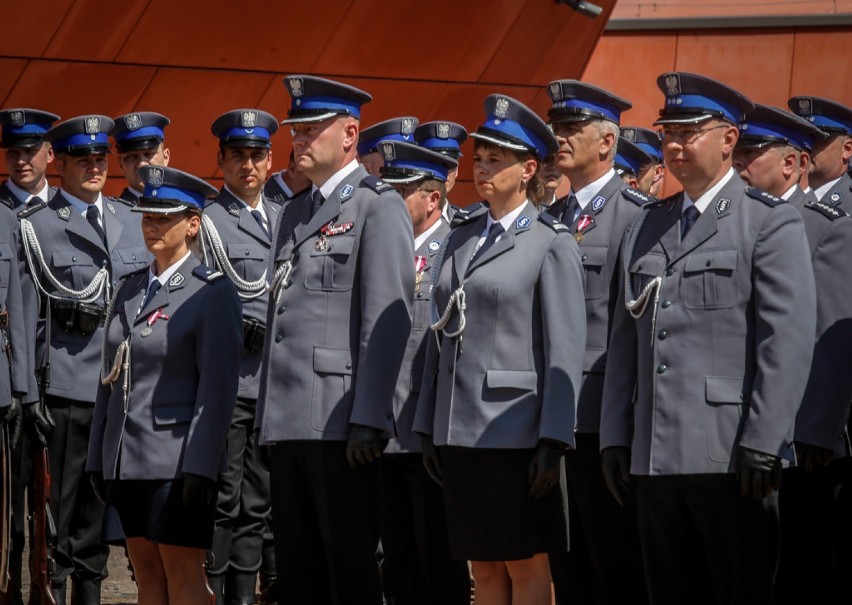 Święto Policji 2018 na Pomorzu. Uroczyste obchody odbyły się w Gdańsku [ZDJĘCIA] 