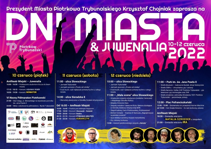 Co się będzie działo w weekend 11 - 12 czerwca w Piotrkowie i powiecie? Zobacz program imprez i wydarzeń