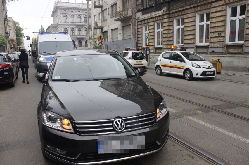 Wypadek na Gdańskiej w Łodzi. Samochód potrącił dziecko [ZDJĘCIA]