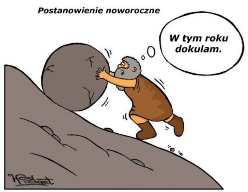 Postanowienia noworoczne 2019 - najciekawsze memy