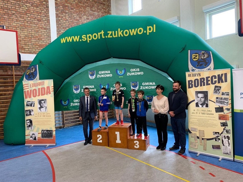 Sześć medali miasteckich zawodników podczas turnieju w Żukowie