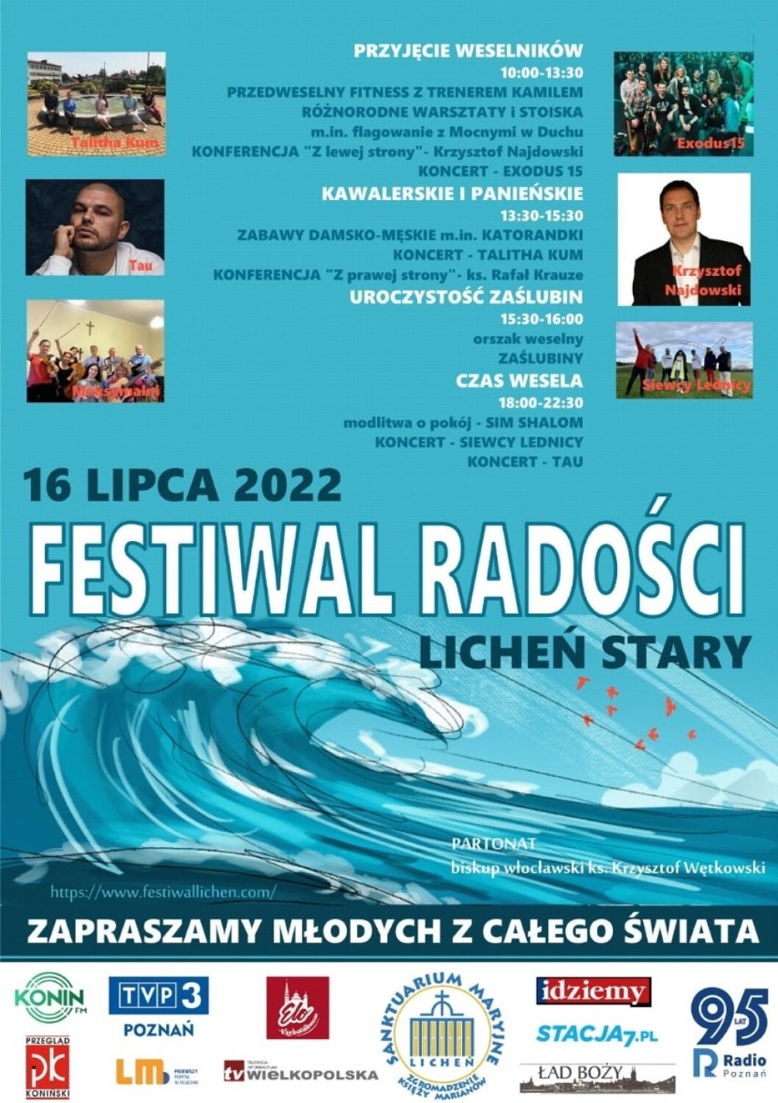 Festiwal Radości w Licheniu. Dwa dni koncertowania, zabaw i modlitw. Już w ten weekend