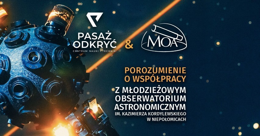 Porozumienie placówek astronomicznych z Niepołomic i Tarnowa. Wzajemna promocja podczas Małopolskiej Nocy Naukowców