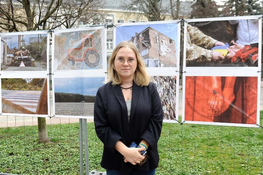 Plenerowa wystawa w Jaśle. Wojna w obiektywie ukraińskiej fotoreporterki