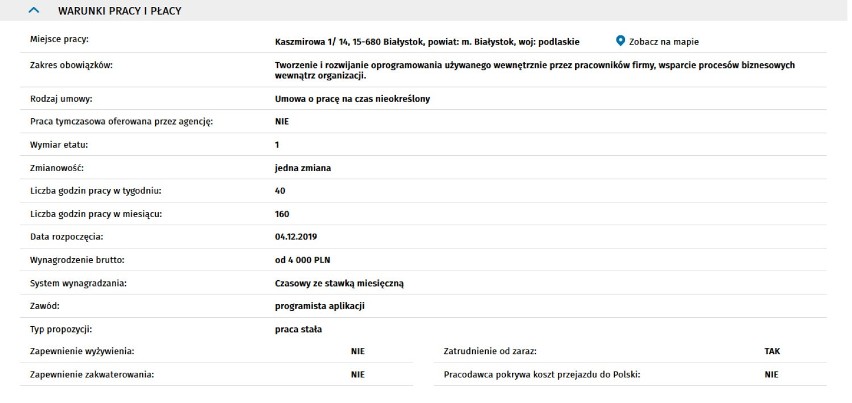 Praca w Białymstoku i regionie - za ponad 3 tys. zł brutto [NOWE OFERTY 5 grudnia 2019]