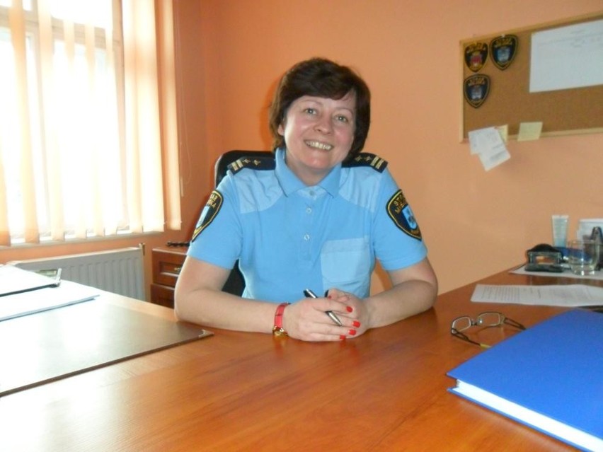 Katarzyna Kurnik - Komendant Straży Miejskiej w...