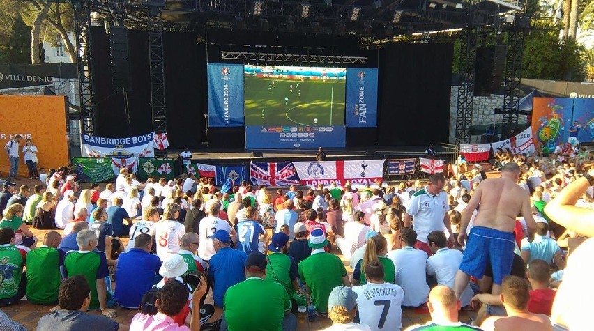 Euro 2016 Pleszew - pleszewianie oglądali mecz w Nicei