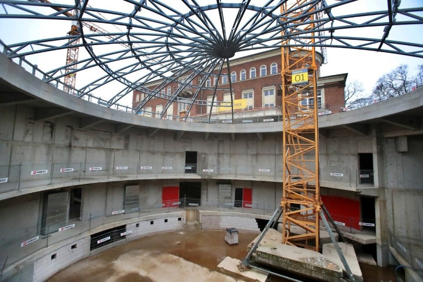 Co słychać na budowie Teatru Polskiego? 8 grudnia 2021...