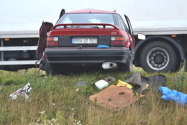 Wypadek na obwodnicy Skalmierzyc. Jedna osoba nie żyje