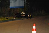 Wypadek w Jarocinie: Motorower zderzył się z samochodem osobowym [ZDJĘCIA]