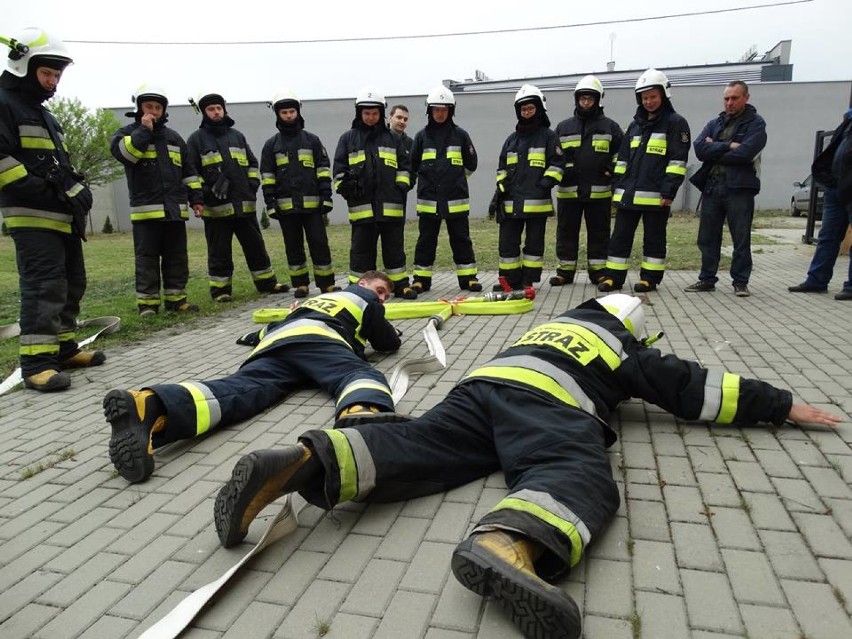 Strażacy z OSP w Janiszewicach na ćwiczeniach [zdjęcia]
