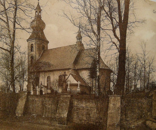 Kościół Marii Magdaleny ok. roku 1900