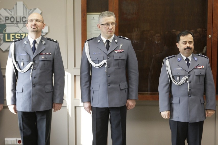 Policja w Lesznie ma nowego komendanta. To Piotr...