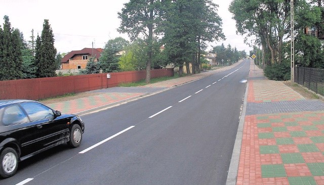 Ulicę Dobrzyńską wyremontowano dzięki unijnym funduszom