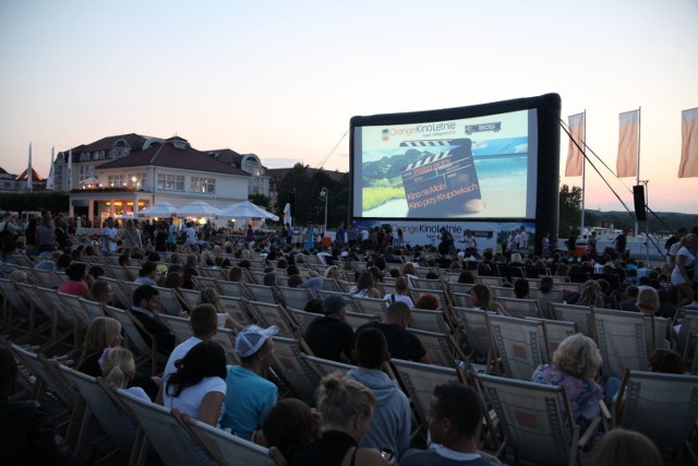 Kino Letnie na molo w Sopocie