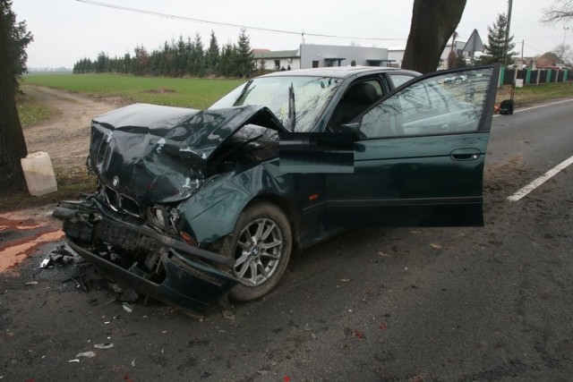 Do wypadku w Borkowie (gmina Inowrocław) doszło we wtorek (05.03.2024).
