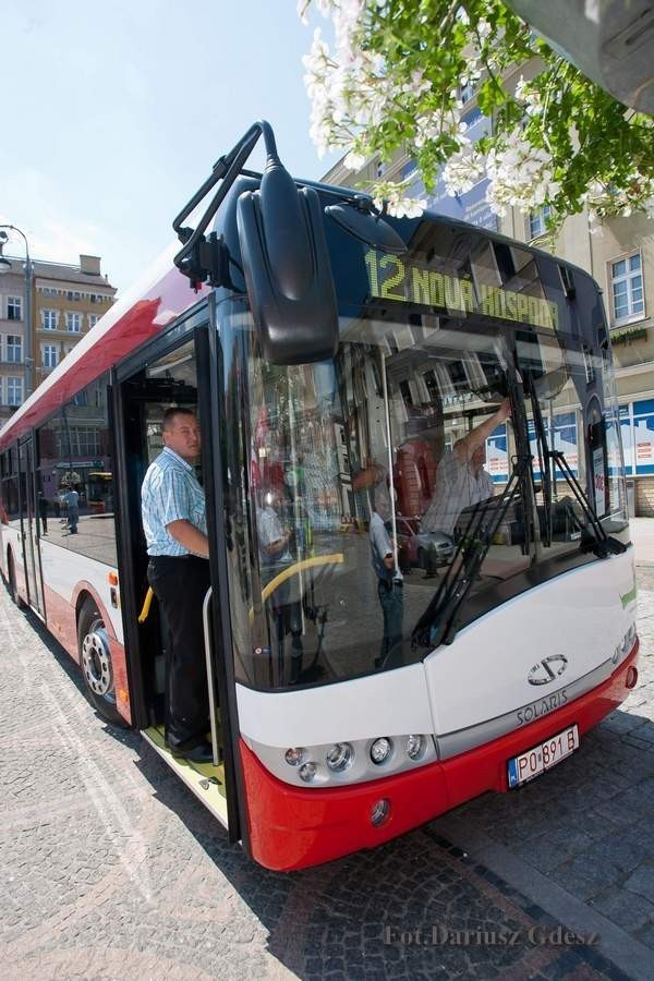 Wałbrzych: Prezentacja nowych autobusów