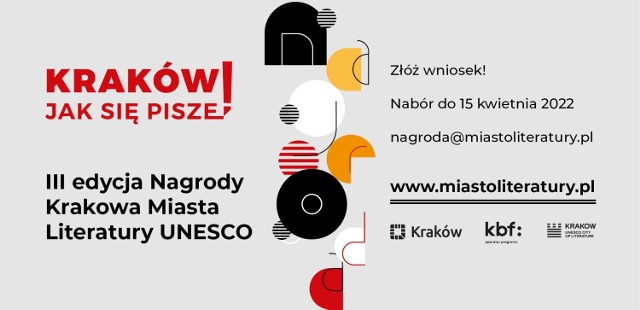 Nagroda Krakowa Miasta Literatury UNESCO