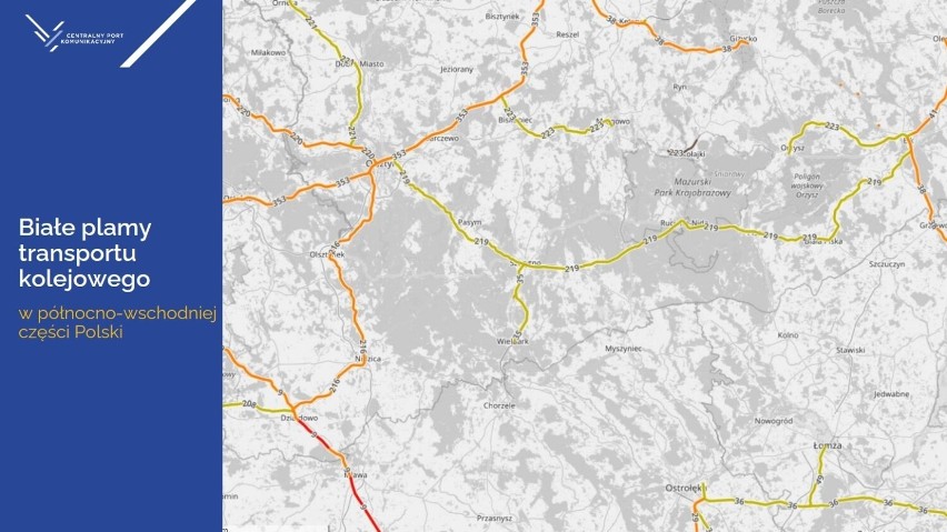 Rusza II etap konsultacji w sprawie powstania tzw. "szprychy" CPK nr 3: Ostrołęka-Łomża-Giżycko