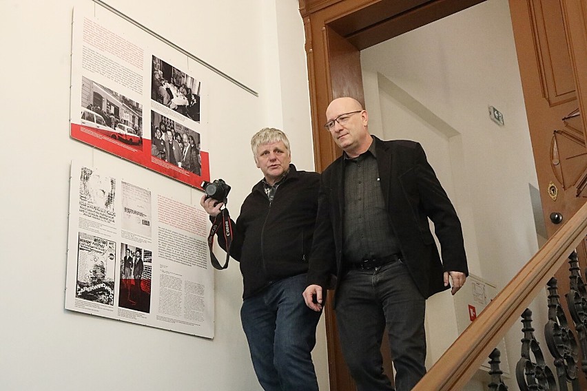 „Szlak do wolności Solidarności Polsko-Czechosłowackiej”, wystawa w bibliotece