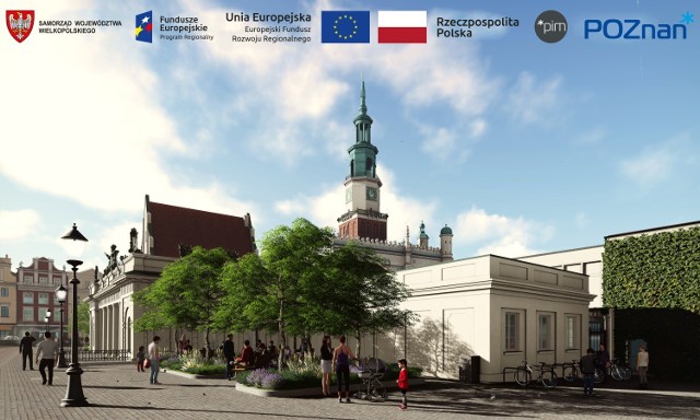 Tak ma wyglądać Stary Rynek w Poznaniu po remoncie.

Kolejny slajd--&gt;