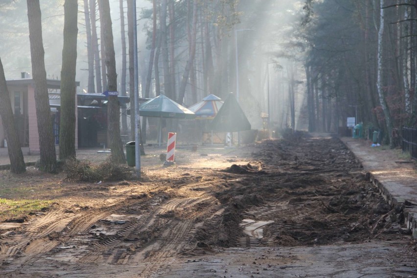 Rozpoczęły się prace budowlane na terenie ośrodka...