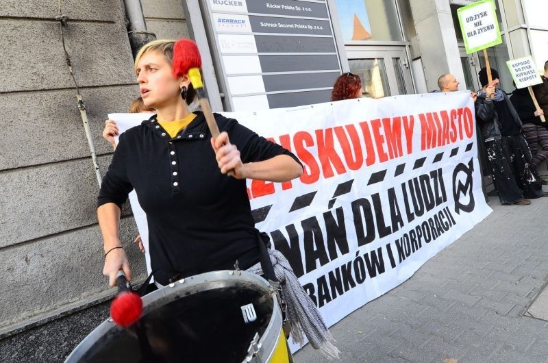 10 października poznańscy anarchiści protestowali w obronie...