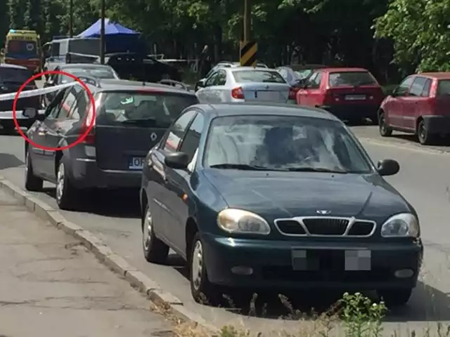 Strzały padły przy komisariacie na ulicy Cmentarnej w Opolu.