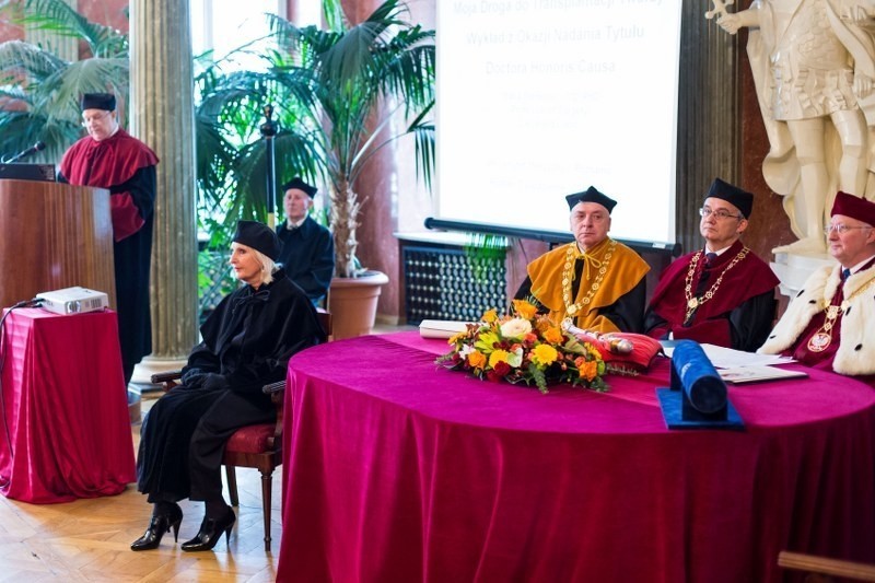 Uroczystość nadania tytułu honoris causa Uniwersytetu...